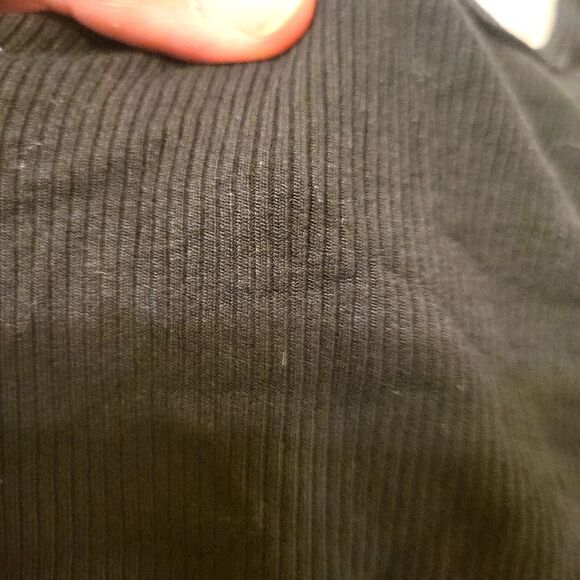 Tank top body suit, very stretchy, NWT, black size small, snaps at crotch - Picture 2 of 7